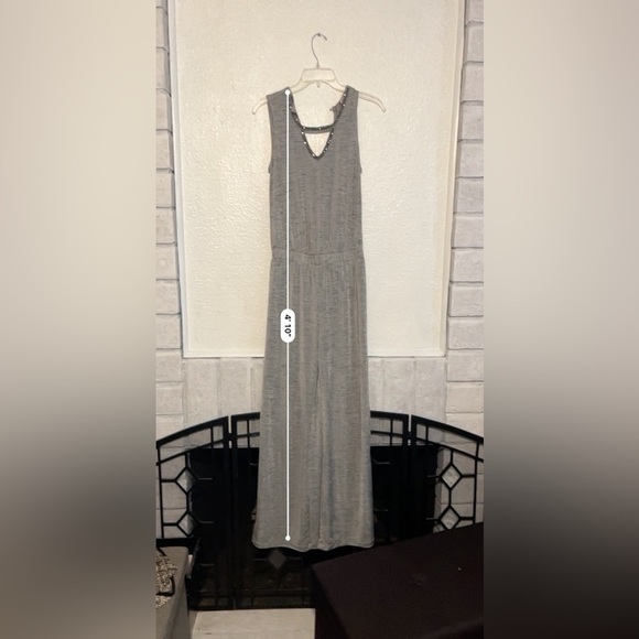 Juicy Couture long, silver jumpsuit size XS - Picture 5 of 10